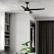 Vaxcel Hamlin Black Contemporary 52-in. Ceiling Fan with LED Light Kit and Remote F0125 - alternate 7